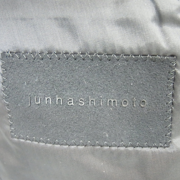 実際に弊社で買取させて頂いたjunhashimoto/ジュンハシモト チェスターコート COT028 3D CHESTER COAT 2の画像 2枚目