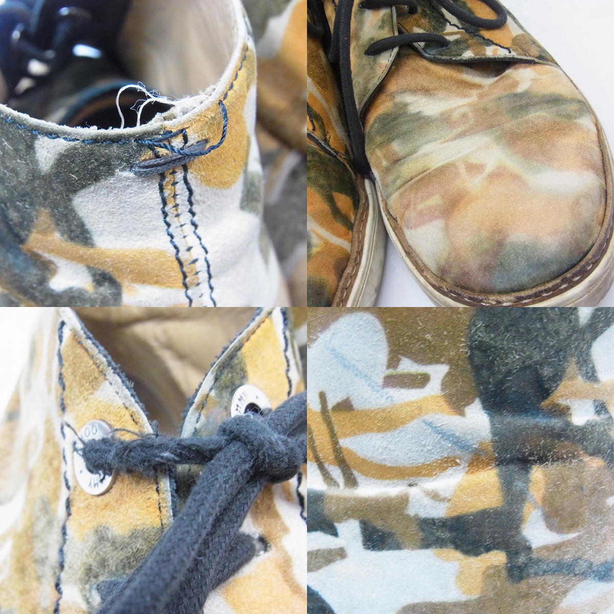 実際に弊社で買取させて頂いたJIMMY CHOO/ジミーチュウ チャッカスウェードブーツ/スエード/42の画像 8枚目