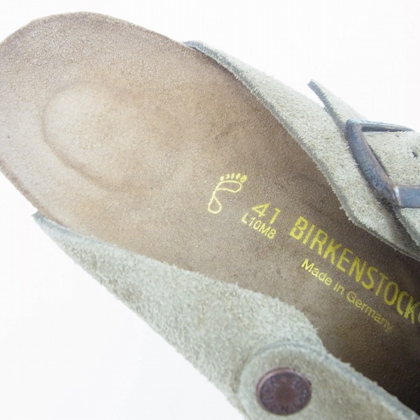 実際に弊社で買取させて頂いたBIRKENSTOCK/ビルケンシュトック BOSTON/ボストン サンダル 060461/41の画像 4枚目