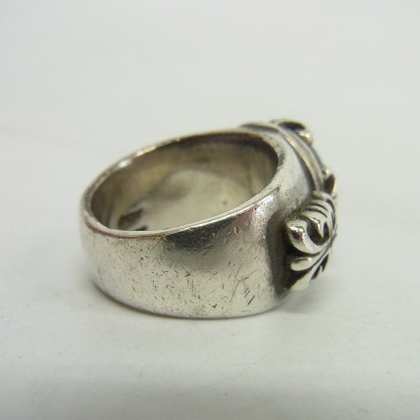 実際に弊社で買取させて頂いたA&G/エー&ジー ダブルクロスカボションストーンセットリング 17号の画像 2枚目