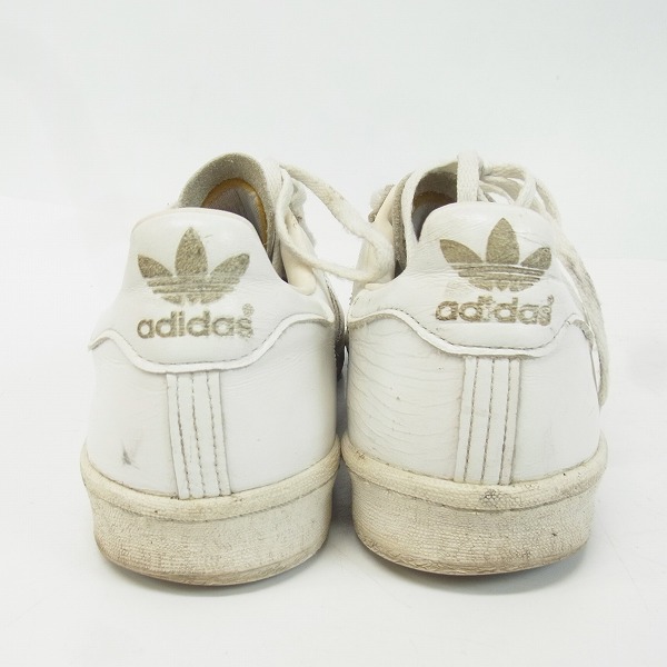 実際に弊社で買取させて頂いたadidas/アディダス×EDIFICE ORIGINALS SS 80S & CP 80S WHITE/M22304/28の画像 1枚目