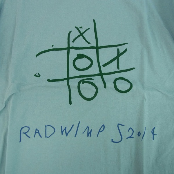 実際に弊社で買取させて頂いたRADWIMPS/ラッドウィンプス 夏フェス/byebye 13/実況中継 ツアー バンドTシャツ XL/4点セットの画像 6枚目