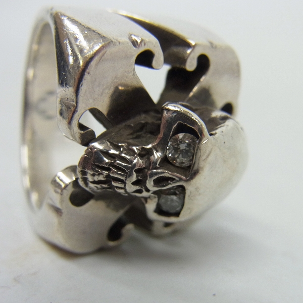 実際に弊社で買取させて頂いた【ギャラ付】STANLEY GUESS/スタンリーゲス ガンズ カルリング w/ダイヤモンド/17号の画像 4枚目