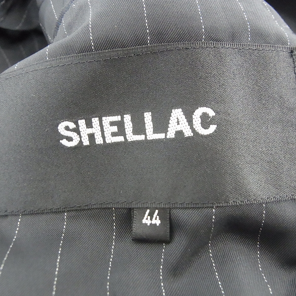 実際に弊社で買取させて頂いたSHELLAC/シェラック テーラードジャケット 44の画像 2枚目