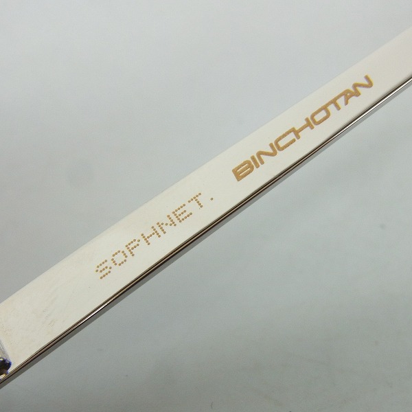 実際に弊社で買取させて頂いたSOPHNET./ソフネット × 金子眼鏡 コラボサングラス 備長炭 FLIP UP SUNGLASSES/178137の画像 5枚目