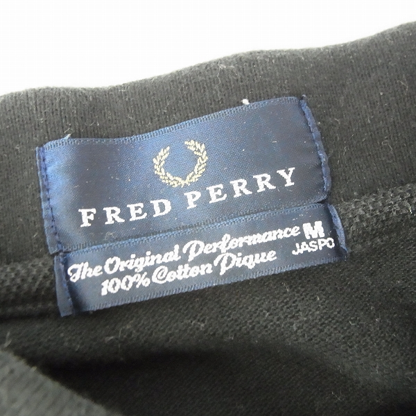 実際に弊社で買取させて頂いたFRED PERRY/フレッド ペリー 半袖ポロシャツ ロゴ入り/Mの画像 2枚目