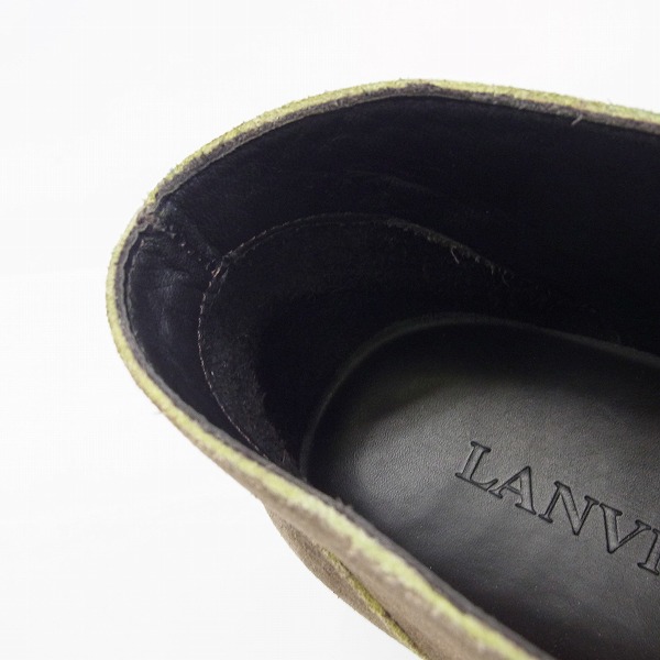 実際に弊社で買取させて頂いたLANVIN/ランバン スエード チャッカ/ミドルカット スニーカー 8の画像 4枚目