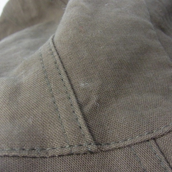 実際に弊社で買取させて頂いたBLUEBLUE/ブルーブルー /ハリウッドランチマーケット モッズコート 裏地迷彩/カモフラ Lの画像 5枚目