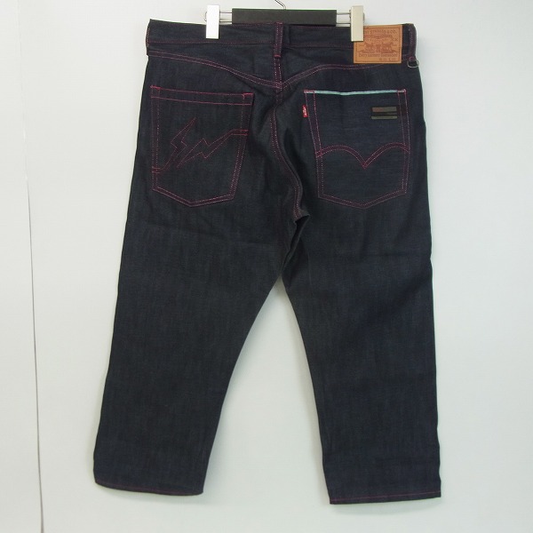 実際に弊社で買取させて頂いたLEVI’S Fenom/リーバイスフェノム ワイドデニムパンツ/FMSHT-0005/36の画像 1枚目