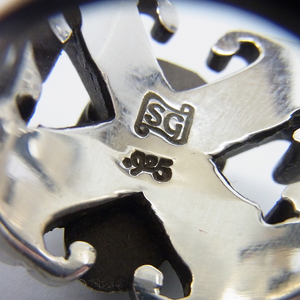 実際に弊社で買取させて頂いた【ギャラ付】STANLEY GUESS/スタンリーゲス ガンズ カルリング w/ダイヤモンド/17号の画像 6枚目