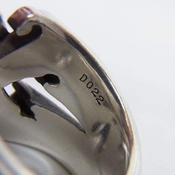 実際に弊社で買取させて頂いた【ギャラ付】STANLEY GUESS/スタンリーゲス ガンズ カルリング w/ダイヤモンド/17号の画像 5枚目