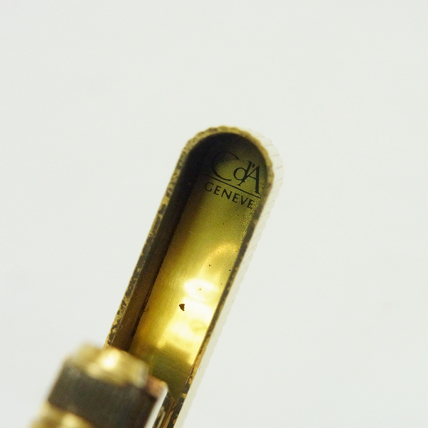 実際に弊社で買取させて頂いたCARAN d'ACHE/カランダッシュ ゴールド ガスライターの画像 3枚目