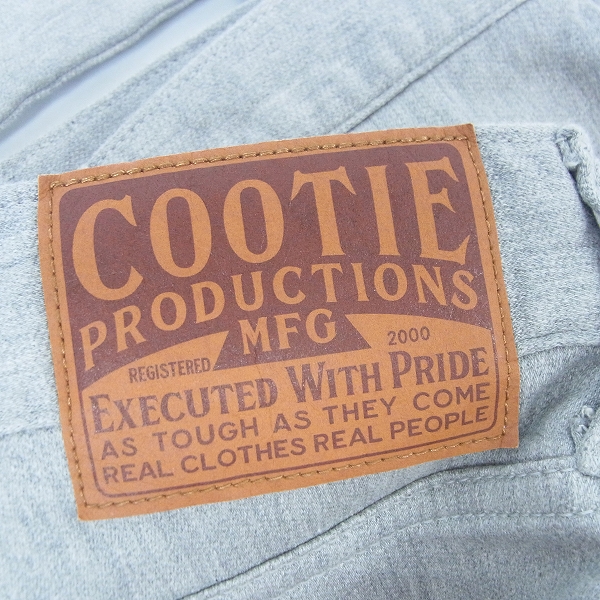 実際に弊社で買取させて頂いたCOOTIE/クーティー 5 Pocket Loose Fit Knit Denim 1 Wash/ニットデニム CTE-17S106/Mの画像 2枚目