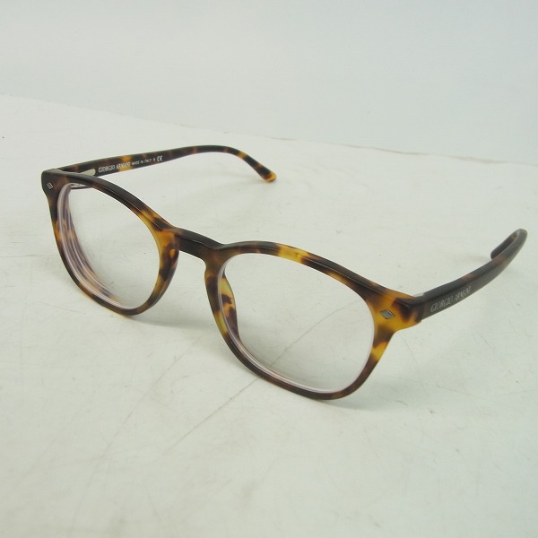 実際に弊社で買取させて頂いたGIORGIO ARMANI/ジョルジオアルマーニ デミ柄 メガネ AR7074-5492