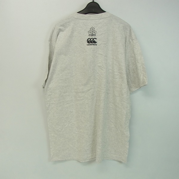 実際に弊社で買取させて頂いた【未使用】CANTERBURY/カンタベリー ラグビー日本代表 CCCピーナッツ/スヌーピー コラボTシャツ/XLの画像 1枚目