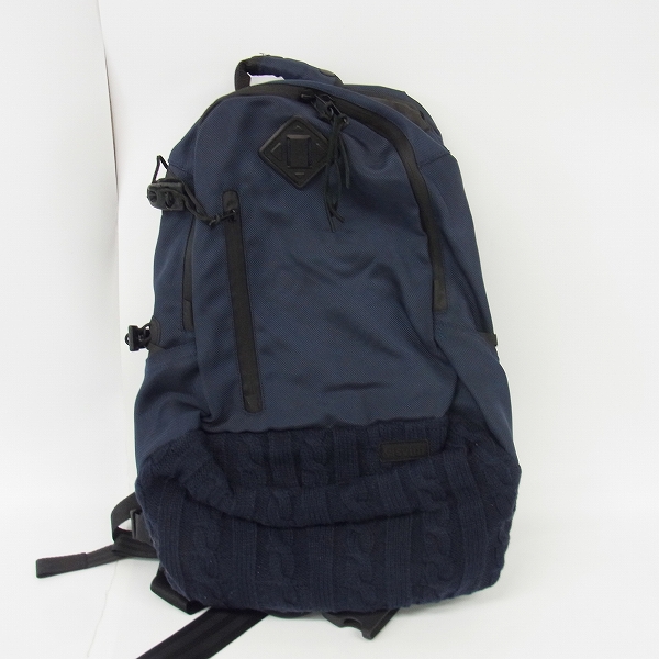 実際に弊社で買取させて頂いた【難有】visvim/ビズビム BALLISTIC 20L ニット切り替えリュック バックパック