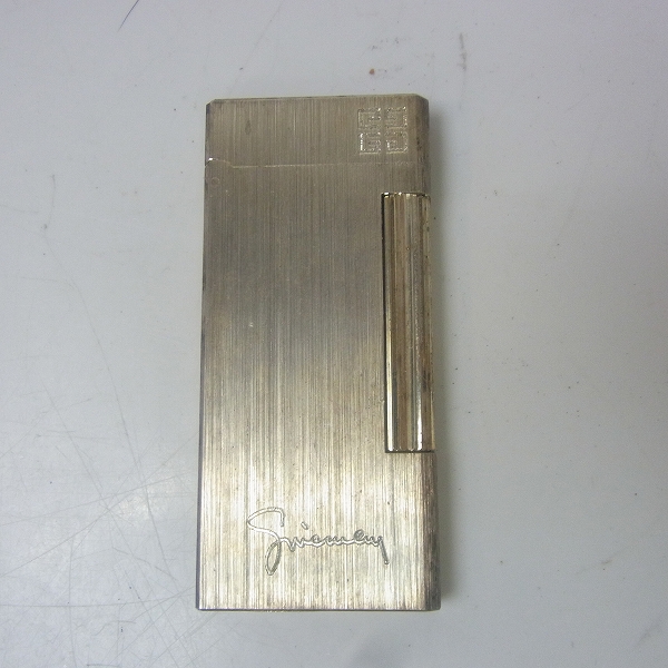 実際に弊社で買取させて頂いたGIVENCHY/ジバンシー ガスライター シルバーの画像 1枚目