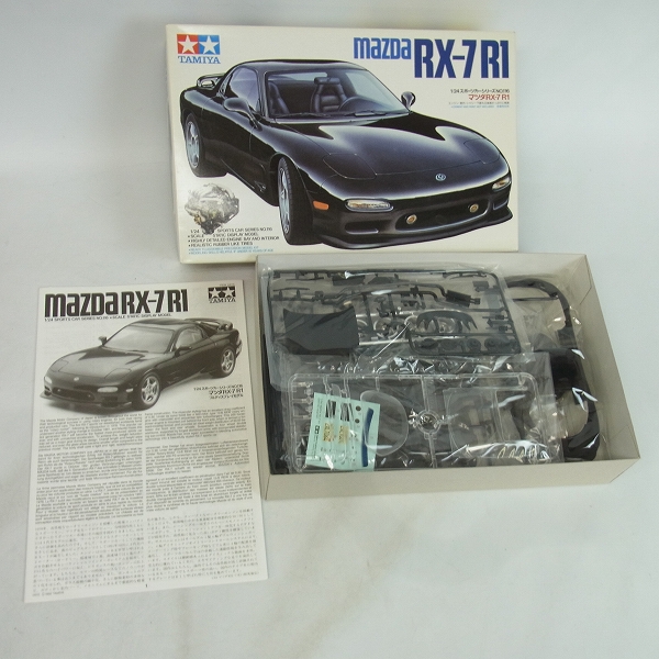 実際に弊社で買取させて頂いた【未組立】TAMIYA/タミヤ マツダ・サバンナRX-7/ユーノスロードスター等 3点セットの画像 1枚目