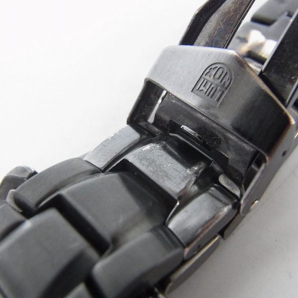 実際に弊社で買取させて頂いたLuminox/ルミノックス NIGHTHAWK 3400 SERIES F-117 ステルス Ref.3400PVDの画像 5枚目