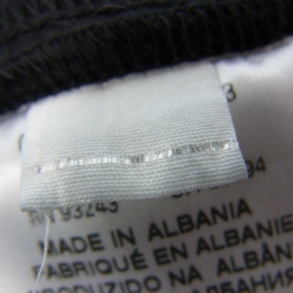 実際に弊社で買取させて頂いたDIESEL BLACK GOLD/ディーゼル ブラックゴールド ナイロン/コットン 素材切替ジャケット /50の画像 6枚目