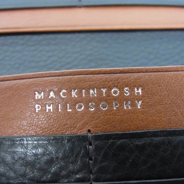 実際に弊社で買取させて頂いたMACKINTOSH PHILOSOPHY/マッキントッシュ フィロソフィー レザー長財布/216016の画像 6枚目