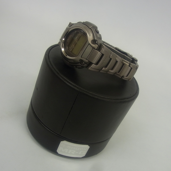 実際に弊社で買取させて頂いたG-SHOCK/Gショック MR-G チタン フルフローライン  MRG-220T-1【動作未確認】の画像 5枚目