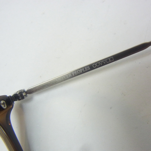 実際に弊社で買取させて頂いたOLIVER PEOPLES/オリバーピープルズ HOLDREN VOT/ホルドレン 眼鏡/メガネフレームの画像 3枚目