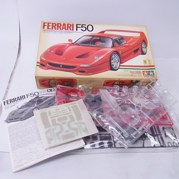 実際に弊社で買取させて頂いたタミヤ 1/24 フェラーリ F50 / F40 / ミトス / テスタロッサ 4点セットの画像 7枚目