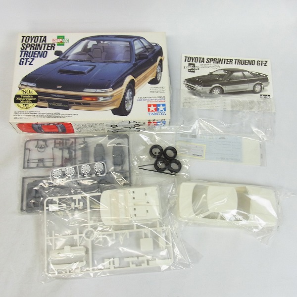 実際に弊社で買取させて頂いた【未組立】TAMIYA/タミヤ 1/24 トヨタ スプリンター・トレノGT-Zの画像 1枚目