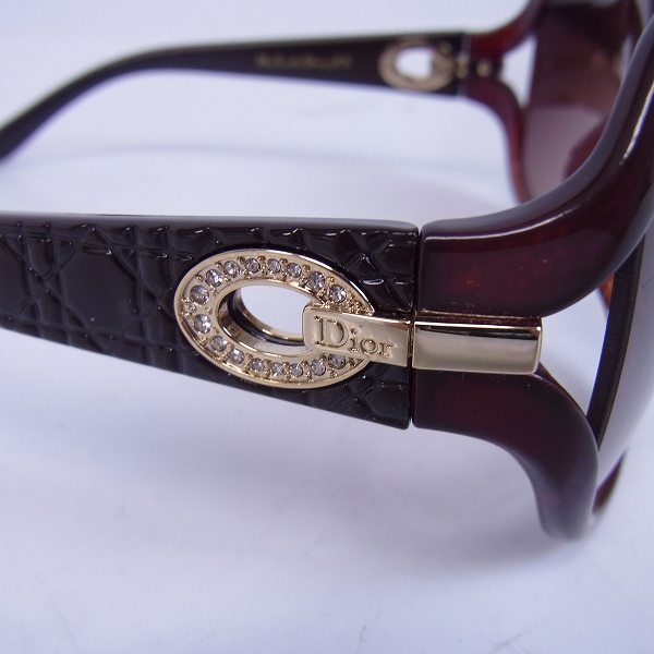 実際に弊社で買取させて頂いたChristian Dior/クリスチャン ディオール サングラス/アイウェア MY LADY DIOR 7 FS VVRJDの画像 8枚目