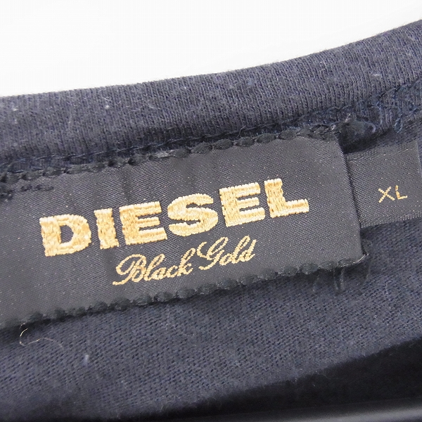 実際に弊社で買取させて頂いたDIESEL BLACK GOLD/ディーゼル ブラックゴールド 半袖 カットソー/Tシャツ 2点セットの画像 2枚目