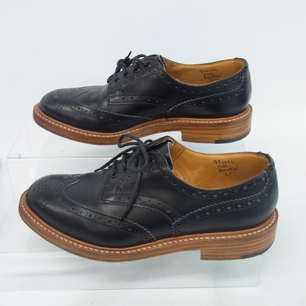 実際に弊社で買取させて頂いたTricker's/トリッカーズ バートン カントリーコレクション レザーシューズ/M5633/7の画像 3枚目