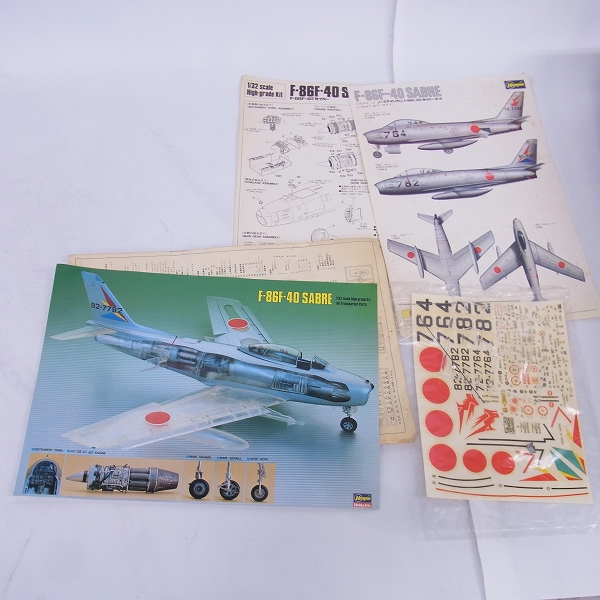 実際に弊社で買取させて頂いたハセガワ 1/32 F-86F-40 SABRE /セイバー クリアパーツver. の画像 2枚目