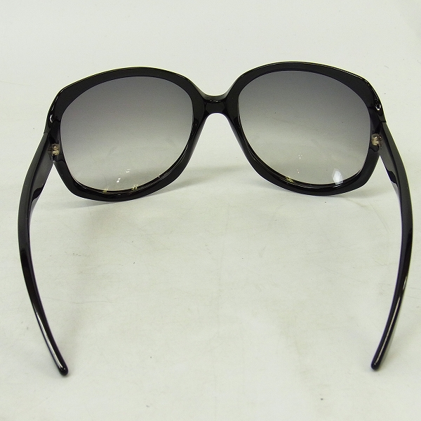 実際に弊社で買取させて頂いたChristian Dior/クリスチャンディオール サングラス プラスチック ダークグレー×黒 584LFの画像 3枚目