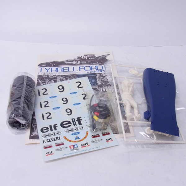 実際に弊社で買取させて頂いた【未組立】タミヤ 1/12 タイレルフォード F-1/TYRRELL FORD F1 ビッグスケール の画像 2枚目