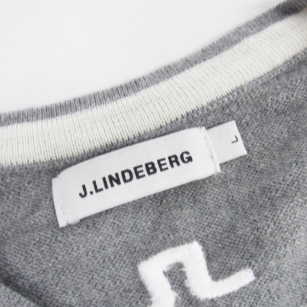 実際に弊社で買取させて頂いたJ.LINDEBERG /リンドバーグ Vネック セーター/ニット /L 3点セットの画像 2枚目