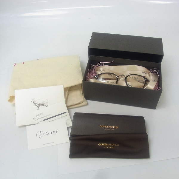 実際に弊社で買取させて頂いたOLIVER PEOPLES/オリバーピープルズ HOLDREN VOT/ホルドレン 眼鏡/メガネフレームの画像 5枚目