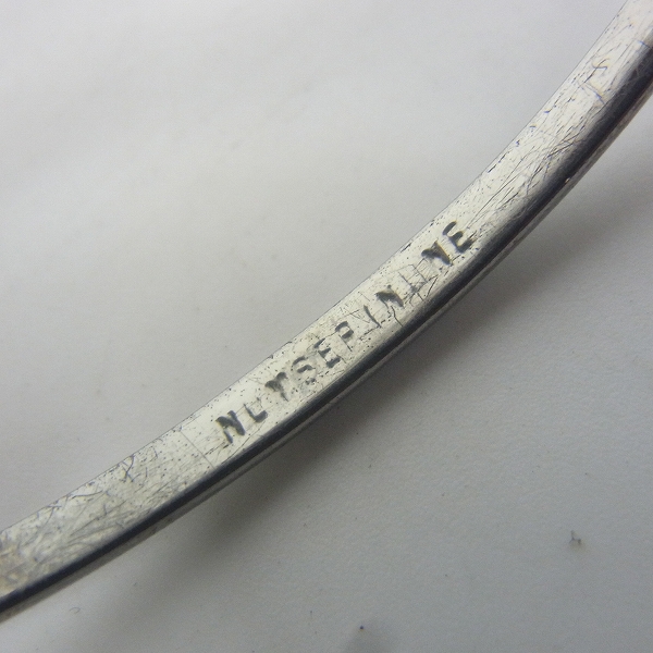 【07ss】 NUMBER(N)INE ナンバーナインバングル　ブレスレット NUMBER (N)INE - ナンバーナイン バングルの通販 by いちご