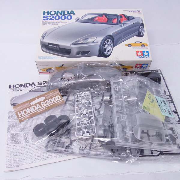 実際に弊社で買取させて頂いた【未組立】タミヤ 1/24 BMW Z3 / ベンツ SLK /  ホンダ S2000 オープンカー 3点セットの画像 3枚目