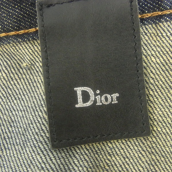 実際に弊社で買取させて頂いたDIOR HOMME/ディオールオム 10SS グリフィスパークデニム 0E31J2221422の画像 3枚目