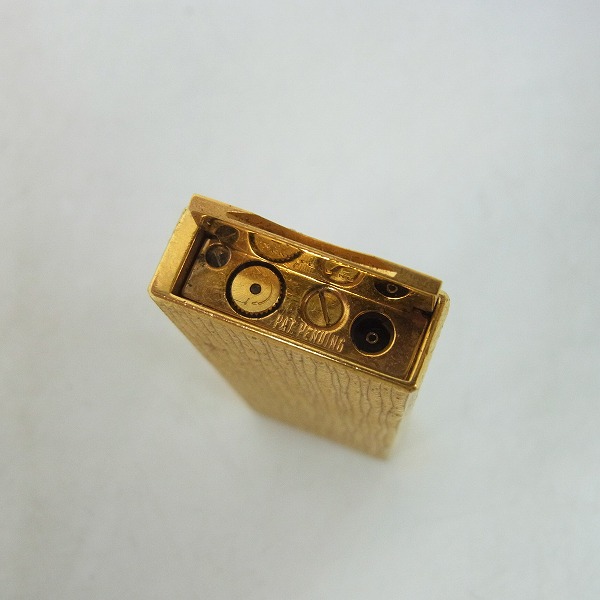 実際に弊社で買取させて頂いたdunhill/ダンヒル サイドローラーガスライター ゴールドの画像 3枚目