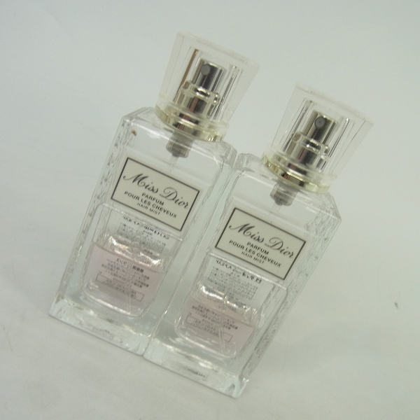 実際に弊社で買取させて頂いたChristian Dior/ディオール ヘアミスト/PARFUM POUR LES CHEVEUX/30ml/2点セット