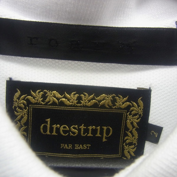 実際に弊社で買取させて頂いたroar×drestrip/ロアー×ドレストリップ ワンポイントエンブレム刺繍 ポロシャツ/2の画像 2枚目