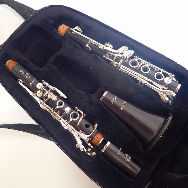 実際に弊社で買取させて頂いた★H.Selmer /セルマー Prologue/プロローグ クラリネット ケース/ベルリング付き