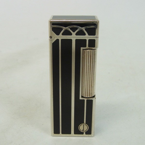 実際に弊社で買取させて頂いたdunhill/ダンヒル サイドローラーガスライター ブラック×シルバー