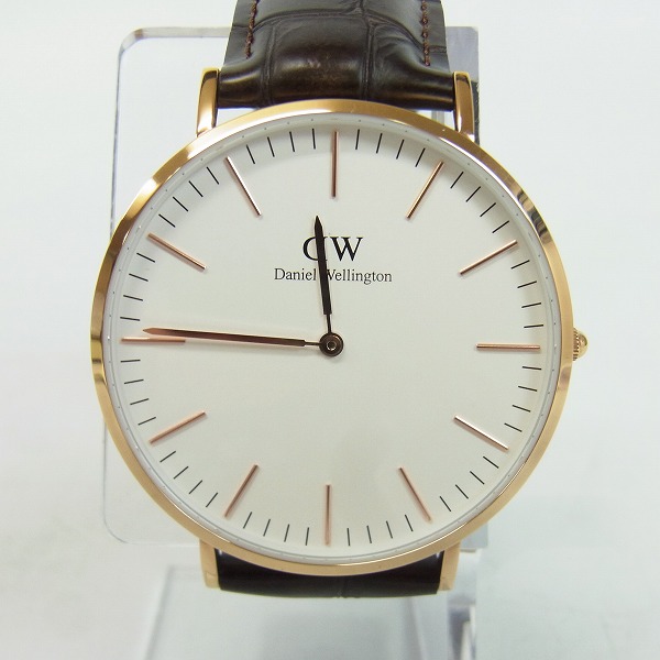 実際に弊社で買取させて頂いたDaniel Wellington/ダニエル ウェリントン メンズ 時計 40mm DW0111【動作未確認】