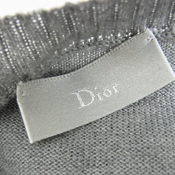 実際に弊社で買取させて頂いたDIOR HOMME/ディオールオム  ライン ニットセーター/Ｍの画像 2枚目