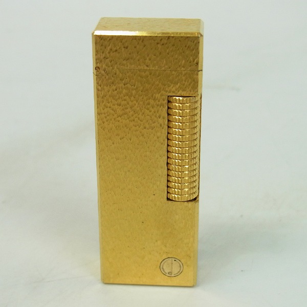 実際に弊社で買取させて頂いたdunhill/ダンヒル サイドローラーガスライター ゴールド