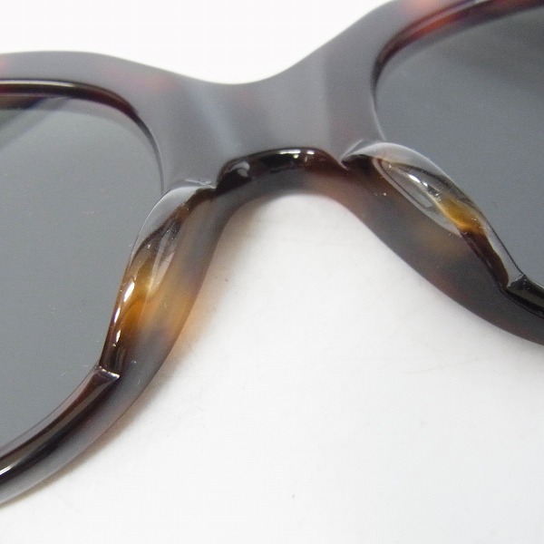 実際に弊社で買取させて頂いたOLIVER GOLDSMITH/オリバーゴールドスミス サングラス SOPHIA 1958 Darker tortoiseshell の画像 2枚目