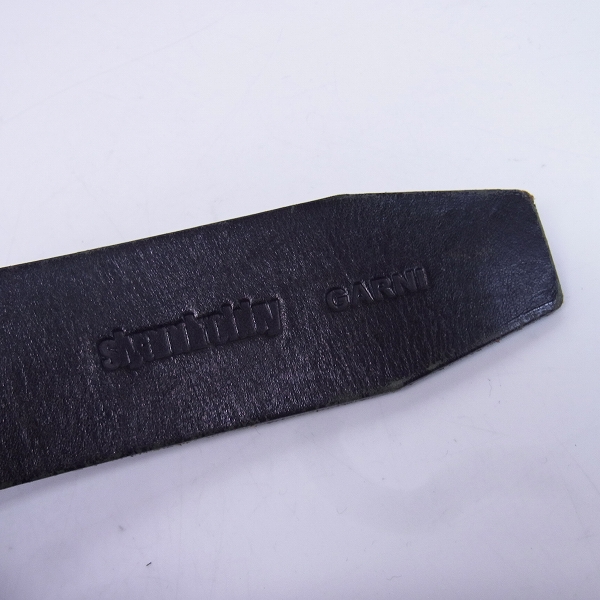 実際に弊社で買取させて頂いたGARNI×SLYANDROBBY/ガルニ×スライアンドロビー クロスバックル スタッズベルトの画像 1枚目
